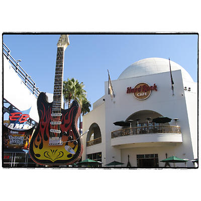 Universal Sudios, Hollywood - Hard Rock Cafe
