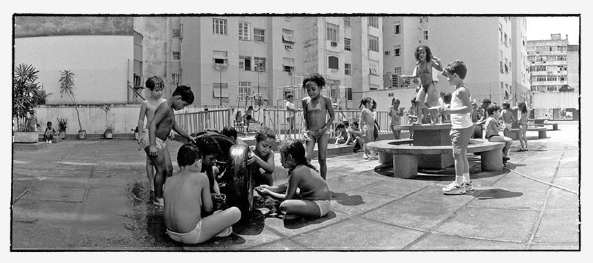 Rio de Janeiro kindergarten kids playing