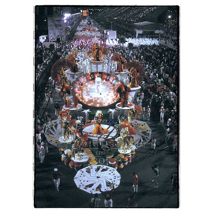 Rio Carnival: image of the Sambodrome