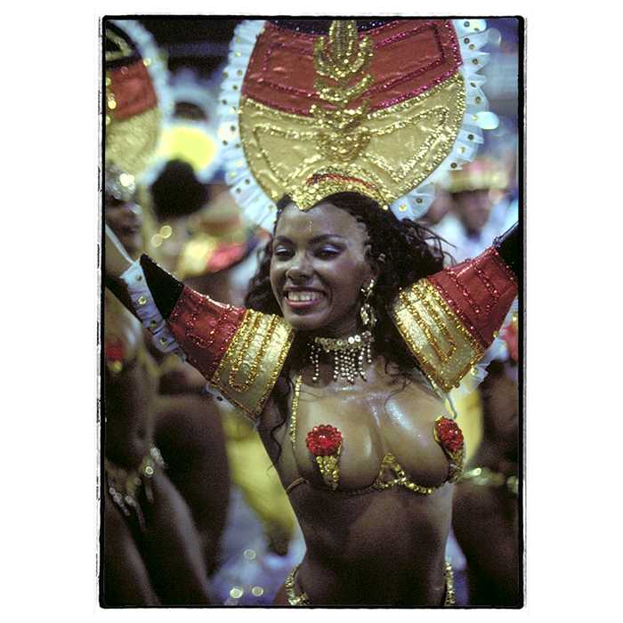 Rio Carnival: portrait of a participant