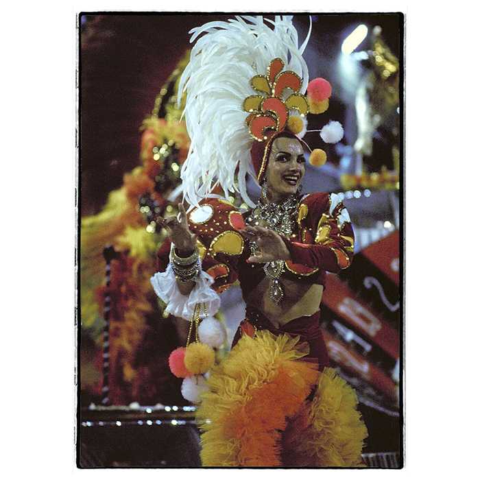 Rio Carnival: portrait of a participant