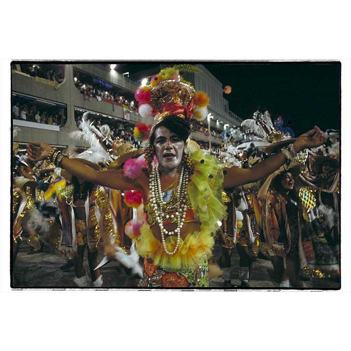 Rio Carnival: portrait of a participant