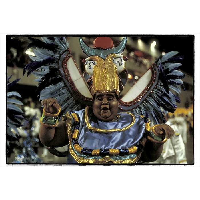 Rio Carnival: portrait of a participant