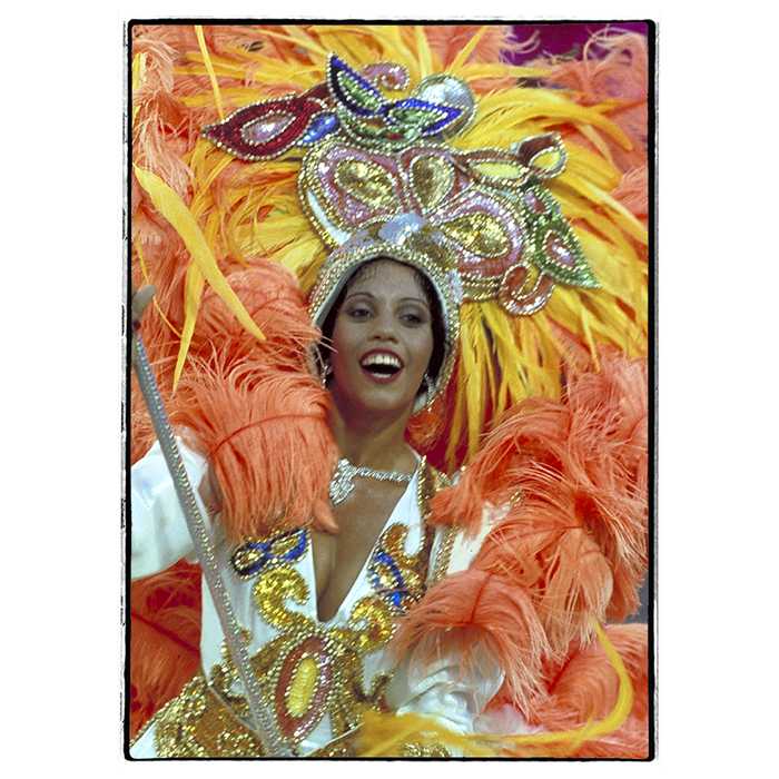 Rio Carnival: portrait of a participant