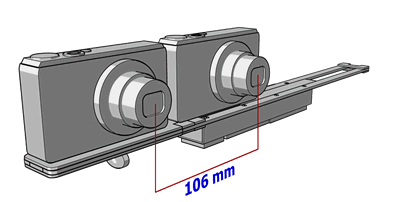 3D Stereo Digital Rig - Front view