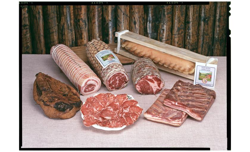 Some nice salami and yummy specialties: Salumificio Bertoletti, Graffignana (Lodi) Italy