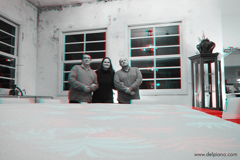3D stereo Anaglyphs of people