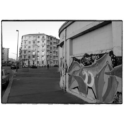 Graffiti urbani in Borgo S.Paolo