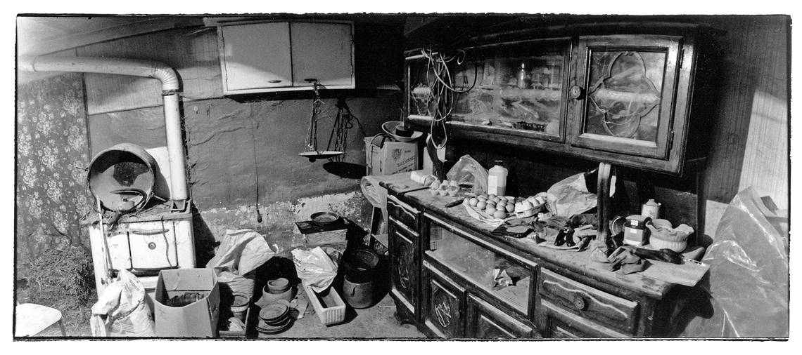 Old kitchen in Castellinaldo, Piemonte, Italy