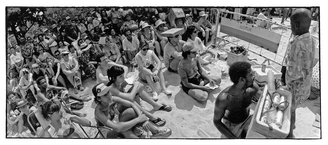 Rio de Janeiro - free concert on the Copacabana Beach