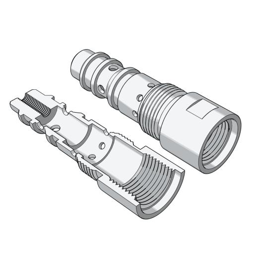 Line rendering of produced mechanical part