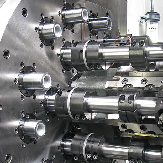 Mechanical structure of CNC Multi-Spindle Lathe