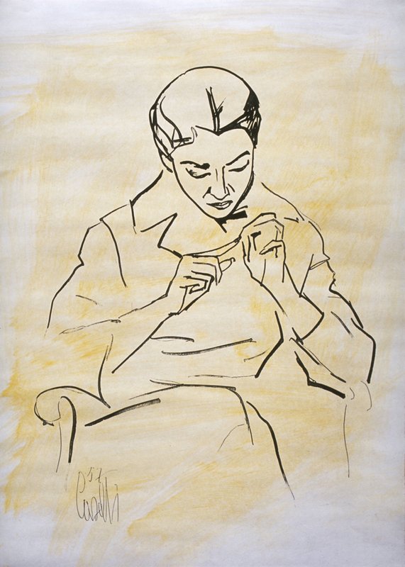 portrait of Maria Callas